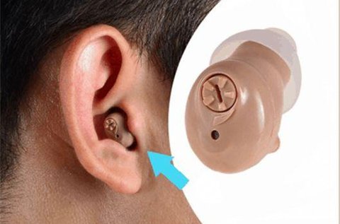 Diszkrét, könnyű, mini méretű hallókészülék