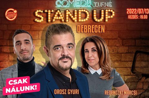 Stand up comedy live a Régi Posta Étteremben