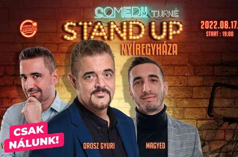 Stand up comedy live Nyíregyházán