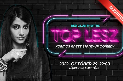 Belépő Kormos Anett stand-up comedy estjére