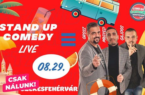 Stand up comedy live est Székesfehérváron