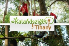 Teljes belépő a Tihanyi Kalandsziget-Tihany Erdei Kalandparkba, az összes pálya használatára 2.500 Ft helyett 1.250 Ft-ért
