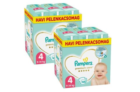 Pampers Premium Care 2 havi pelenkacsomag