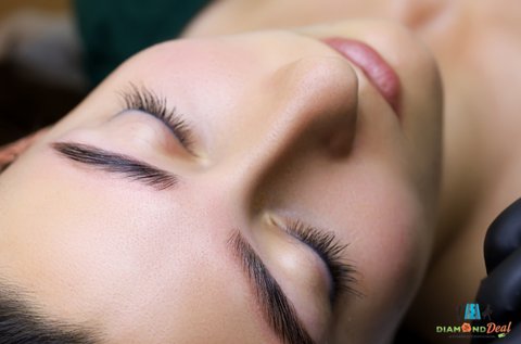 Szempilla lifting + szemöldök laminálás