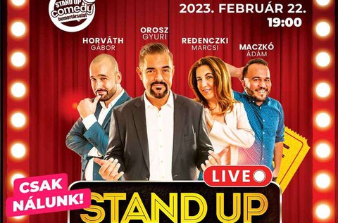 Stand up comedy est Debrecenben