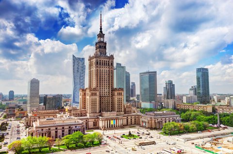 Könnyed városlátogatás Varsóban repülővel