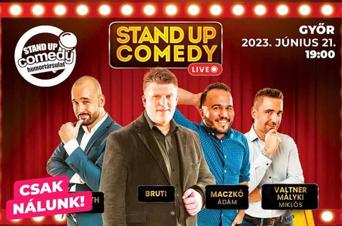 Stand Up Comedy Live est Győrben