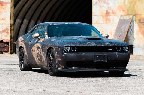 Dodge Challenger HellCat izomautó vezetés