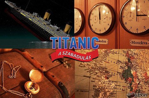 Titanic szabadulószoba játék korabeli díszletekkel