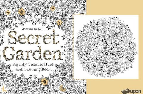 Secret Garden felnőtt stresszoldó színezőkönyv
