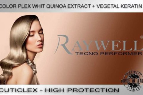 Volumennövelő Raywell Hajbotox Hairgold kezelés
