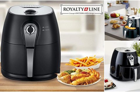 Royalty Line AirFryer olaj nélküli sütő