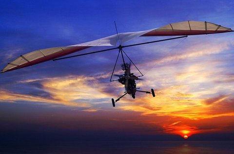 Élményrepülés motoros sárkányrepülővel