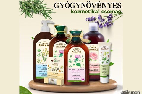 7 db-os gyógynövényes kozmetikai ajándékcsomag