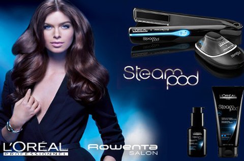 L'Oréal SteamPod hajújraépítő kezelés