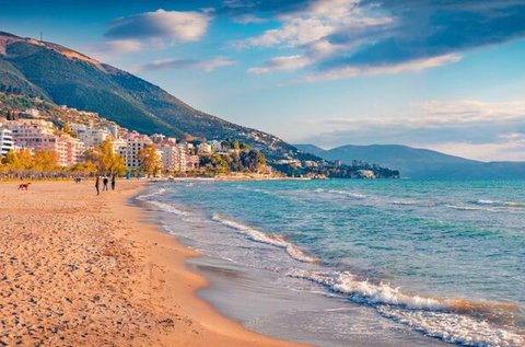 1 hetes vakáció az albán tengerparton