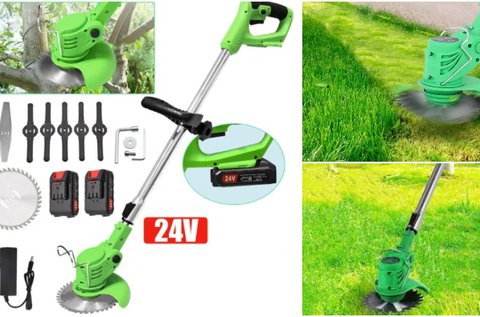 Kimiyo fűkasza 2 db 24 V-os akkuval