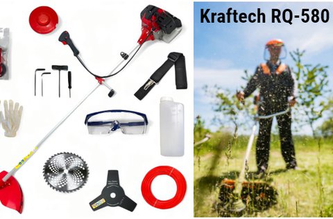 Krachtech Pro 8 in 1 benzines fűkasza