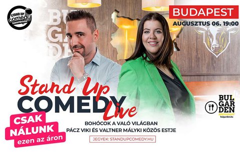 Pácz Viki és Valtner Mályki stand up est