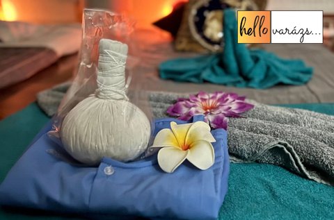 90 perces revitalizáló holt-tengeri sómasszázs