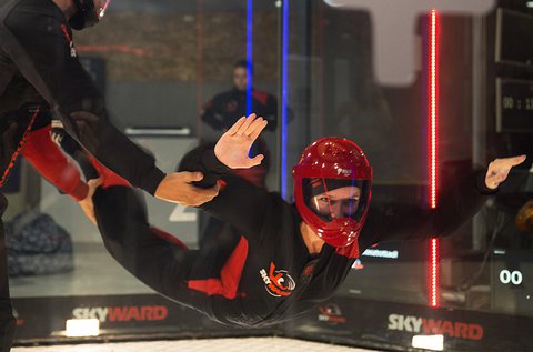 2x1 perc lebegés szélcsatornában