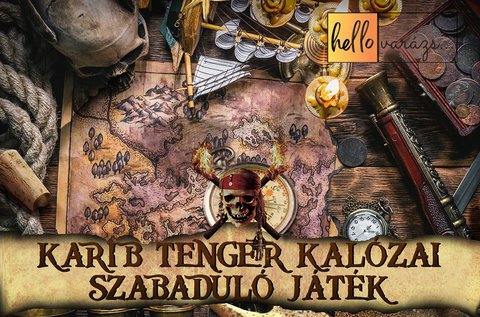 Karib-tenger kalózai szabadulószoba