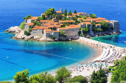 5 napos vakáció Montenegró tengerpartján