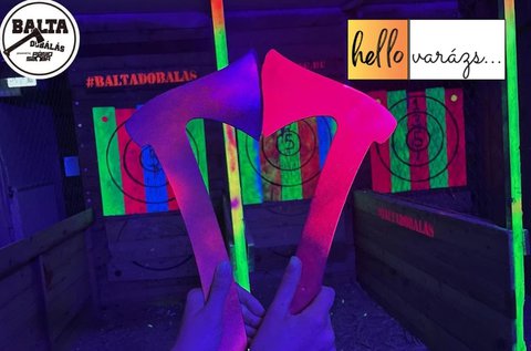 30 perces baltadobálás UV fényben