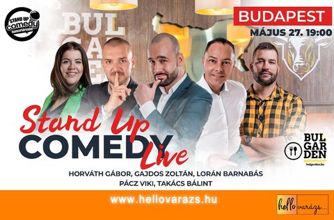 Stand up Comedy Live a BulGardenben