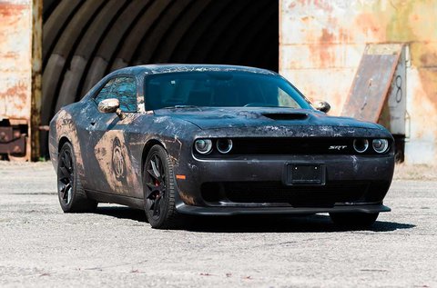 2 körös Dodge Challenger HellCat izomautó vezetés