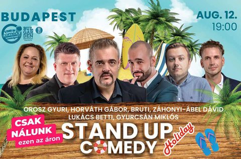 Stand up Comedy Holiday a BulGardenben