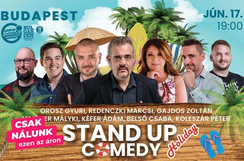 Belépőjegy a Stand up Comedy Holiday estre