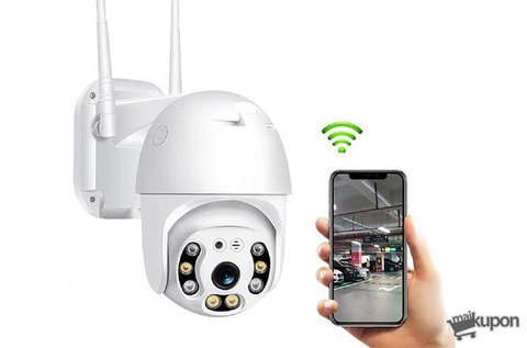Telefonról vezérelhető, WIFI-s biztonsági kamera