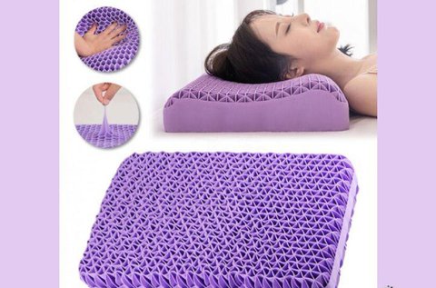 Ergonomikus és légáteresztő szilikon párna