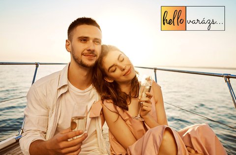 Romantikus vitorlázás kettesben a Balatonon