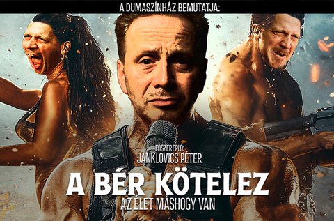 Janklovics Péter önálló estje a Dumaszínházban