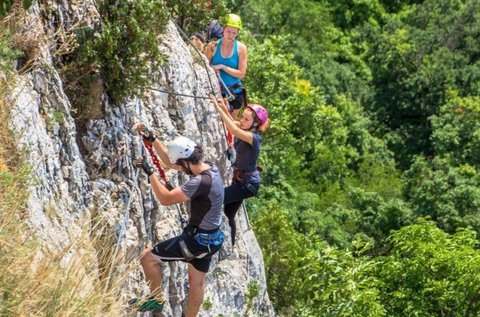 Via ferrata sziklamászás, akár 4 fő részére