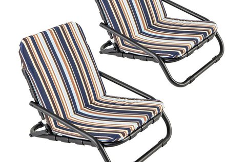 2 db-os strandszék szett párnával