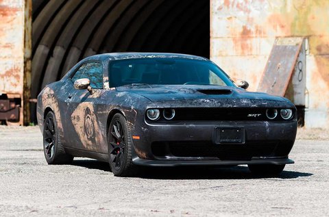 3 körös Dodge Challenger HellCat izomautó vezetés