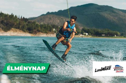 1 órás wakeboardozás + sajtburgerezés 2 főnek