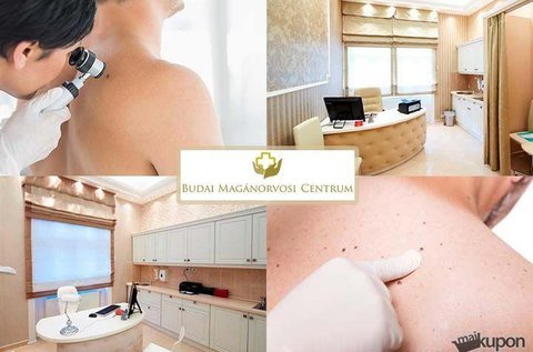 Bőrgyógyászati anyajegy- és melanoma szűrés