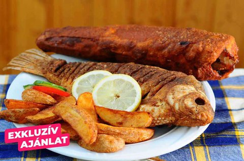 Igazi balatoni ételek a Pedró Büfében 2 főnek