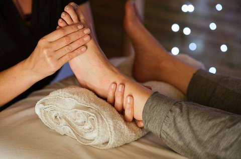 60 perces talpmasszázs