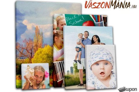 Egyedi vászonkép saját fotóddal, vakráma kerettel