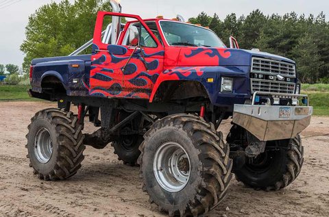 5 körös MonsterTruck élményvezetés