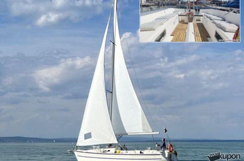 2 órás balatoni vitorlázás pároknak kapitánnyal