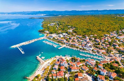 6 napos üdülés Krk szigetén, Malinskán