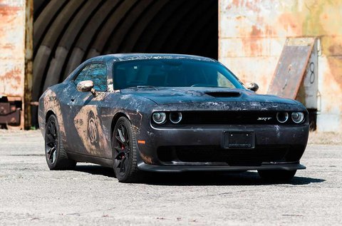 3 körös Dodge Challenger HellCat izomautó vezetés
