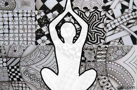 Művészeti rajzjóga ajándék könyvjelzővel