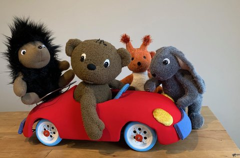 Belépő a Boribon autózik zenés bábjátékra